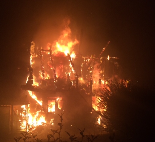Un incendie s'est déclaré hier aux Mayens d'Arbaz